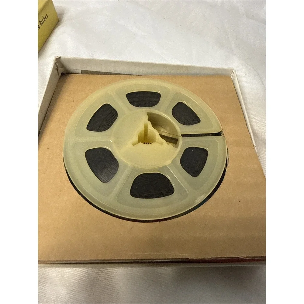 Vintage 8mm Film - Shirley Temple - Glad Rags to Riches  Ken Films Ad  #523 VG+